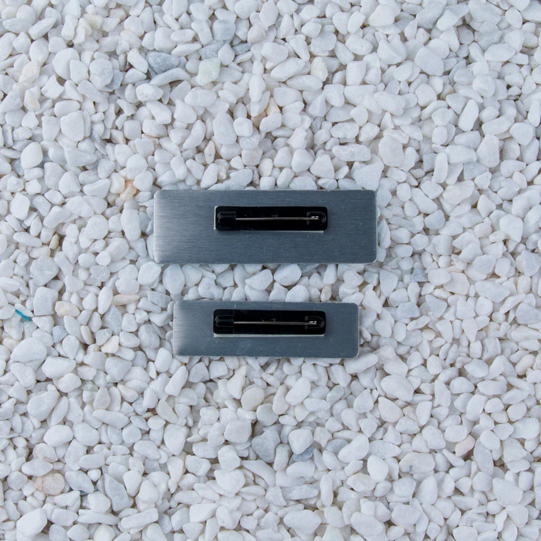 House of Uniforms The Aluminium Name Badge | Pin or Magnet Fitting House of Uniforms