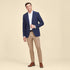 House of Uniforms The Traveller Tapered Leg Chino Pant | Mens Biz Corporates