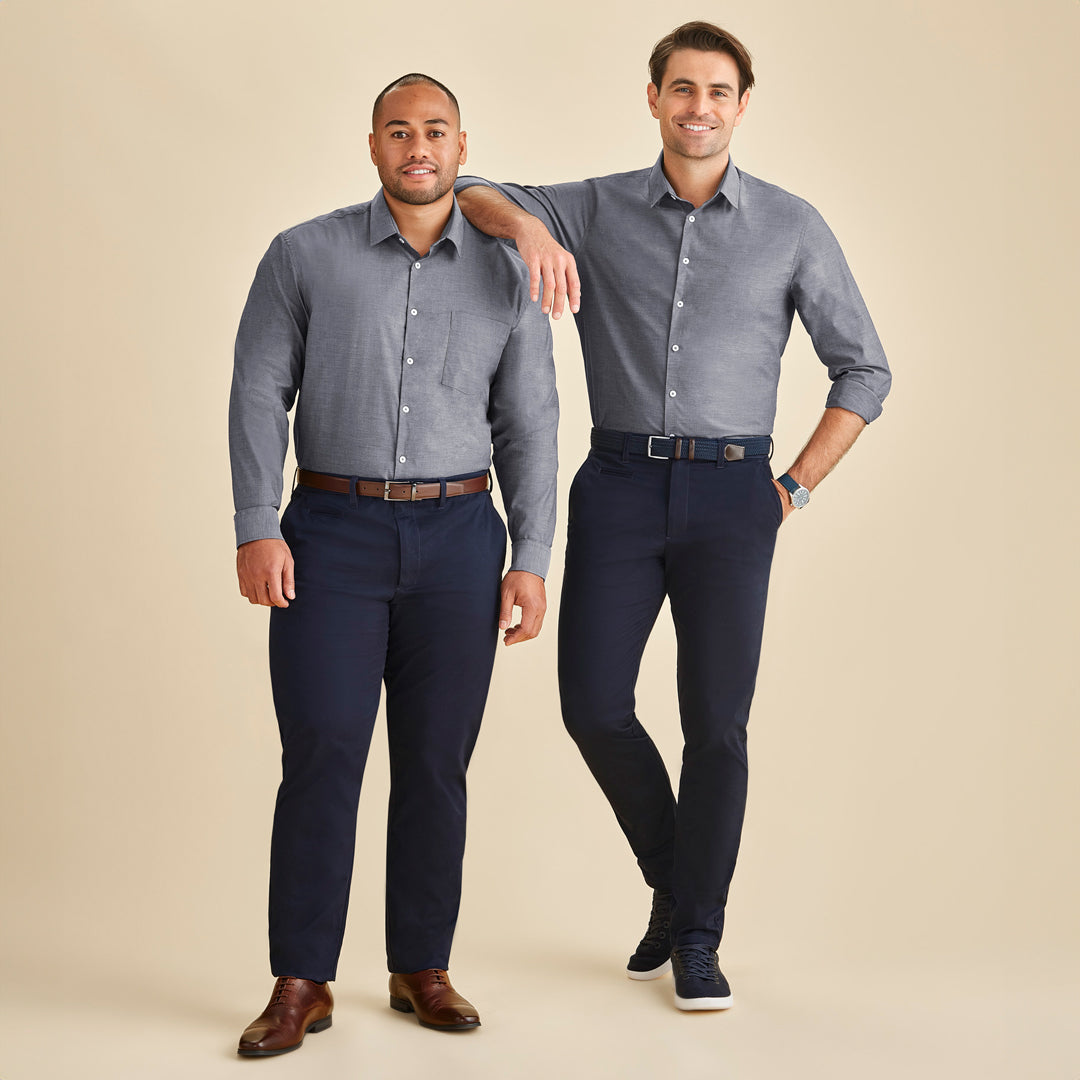 House of Uniforms The Traveller Tapered Leg Chino Pant | Mens Biz Corporates