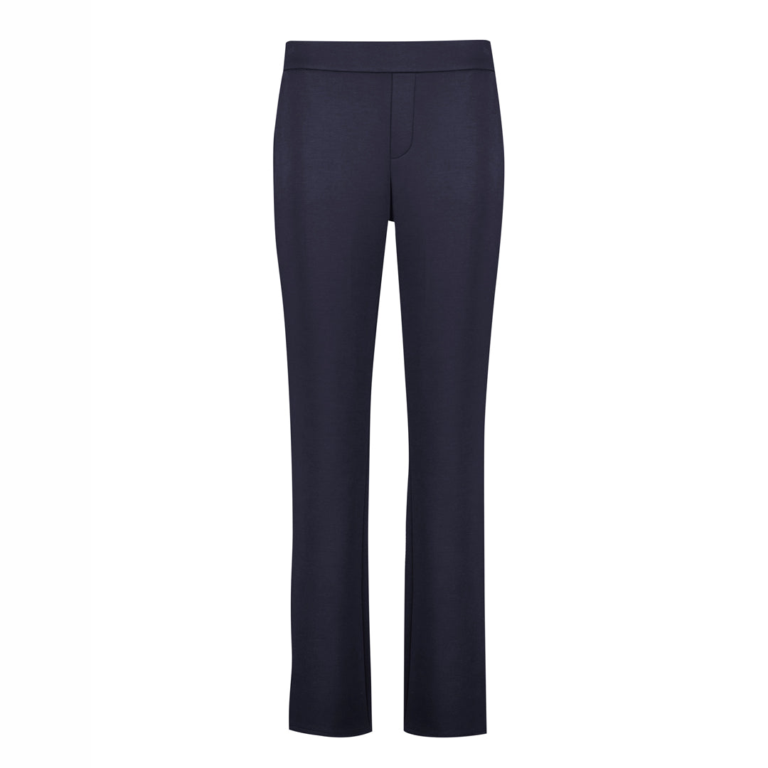 House of Uniforms The Scuba Ponte Pull on Pant | Ladies Biz Corporates Navy