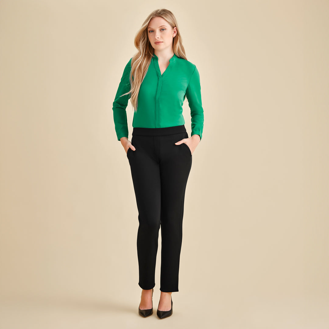House of Uniforms The Scuba Ponte Pull on Pant | Ladies Biz Corporates