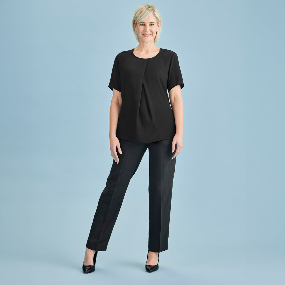 House of Uniforms The Cool Stretch Adjustable Tapered Leg Pant | Ladies Biz Corporates