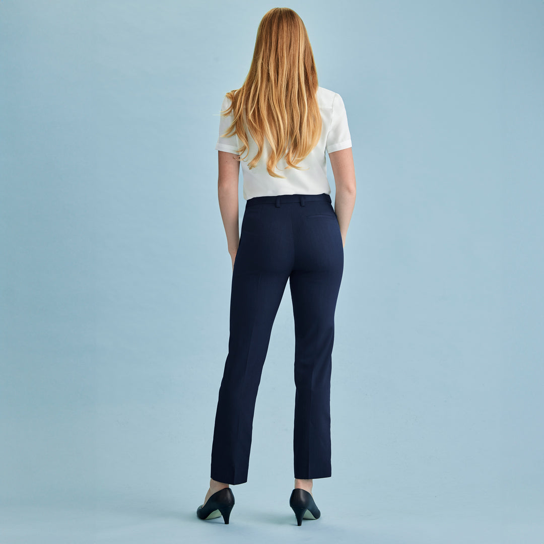 House of Uniforms The Cool Stretch Adjustable Tapered Leg Pant | Ladies Biz Corporates