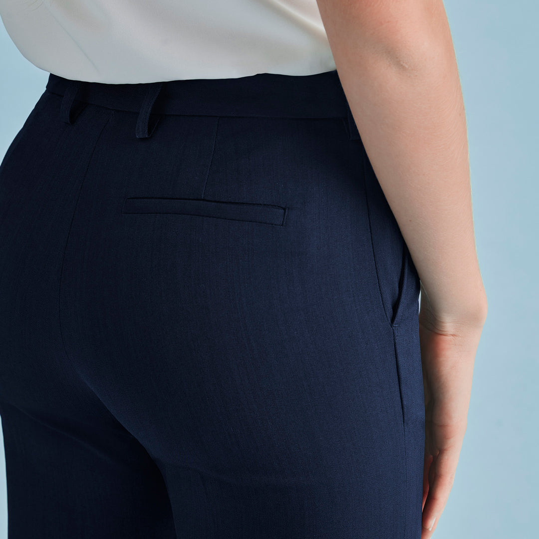 House of Uniforms The Cool Stretch Adjustable Tapered Leg Pant | Ladies Biz Corporates