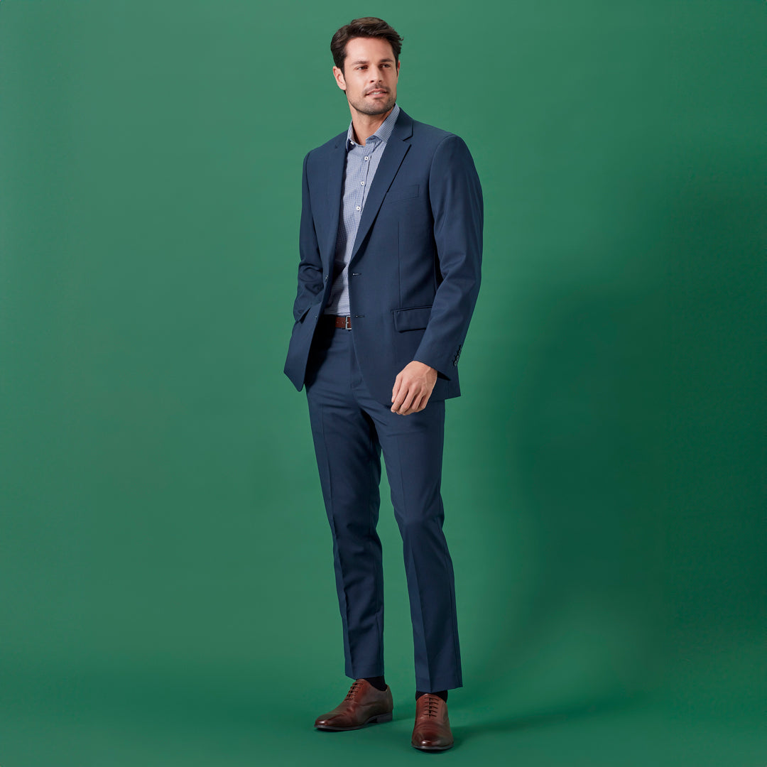 House of Uniforms The Renew Slim Fit Pant | Mens Biz Corporates