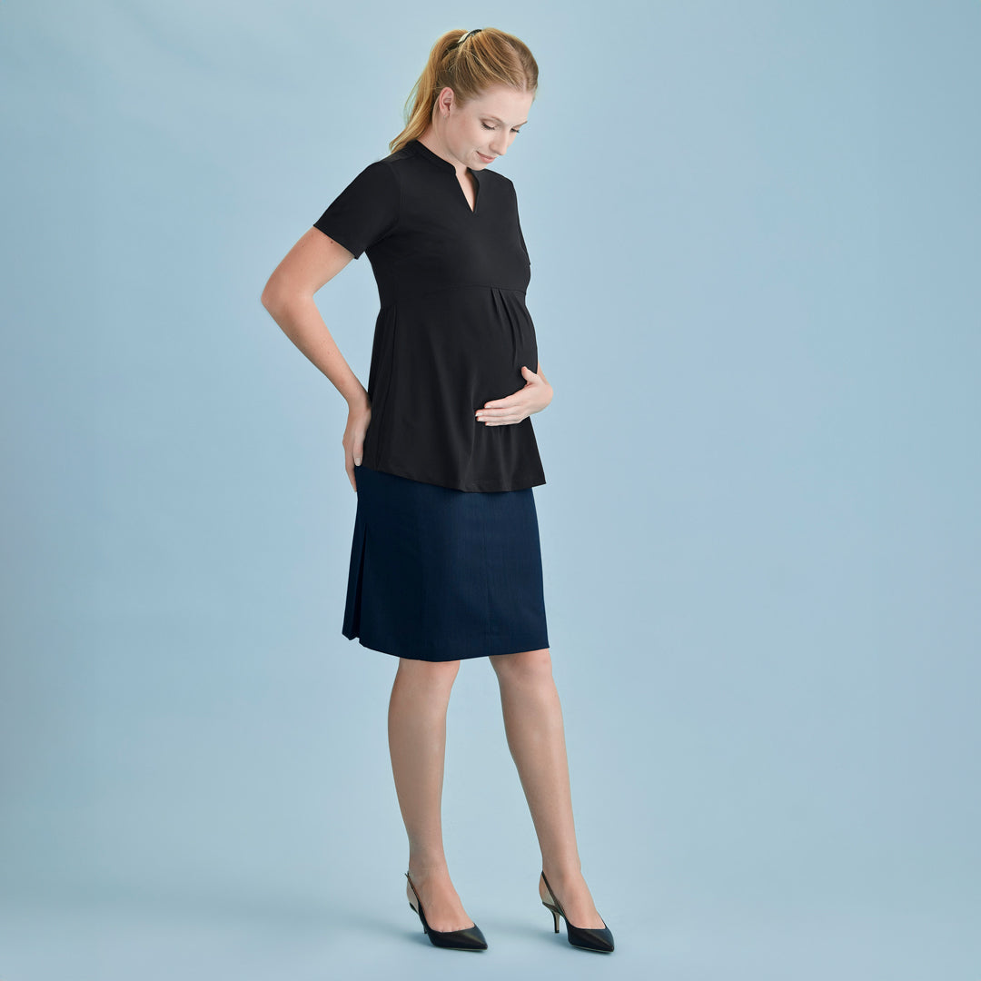 House of Uniforms The Cool Stretch Maternity Skirt Biz Corporates