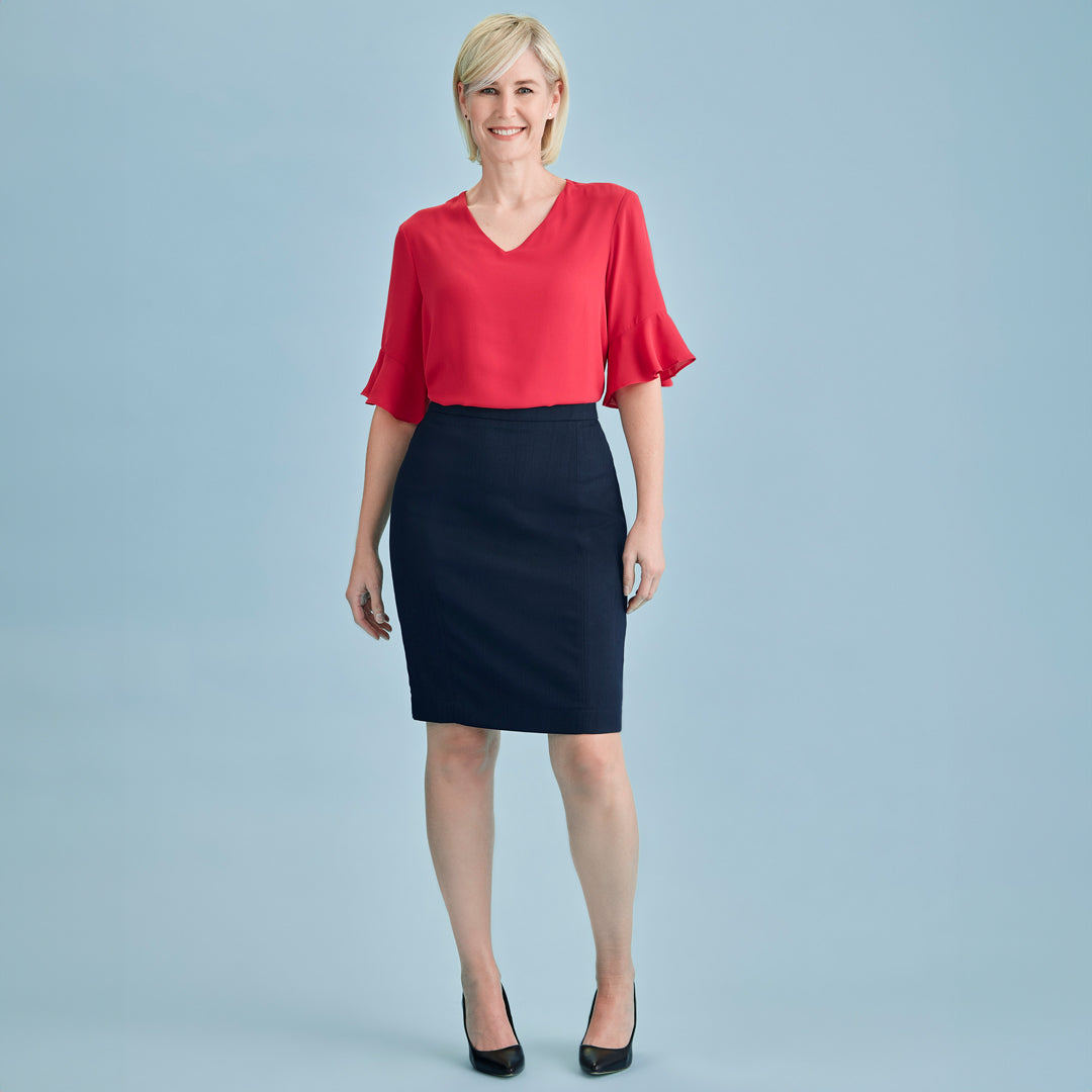 House of Uniforms The Cool Stretch Pencil Skirt | Ladies Biz Corporates