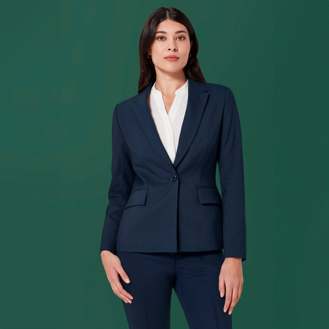 House of Uniforms The Renew Single Button Jacket | Ladies Biz Corporates