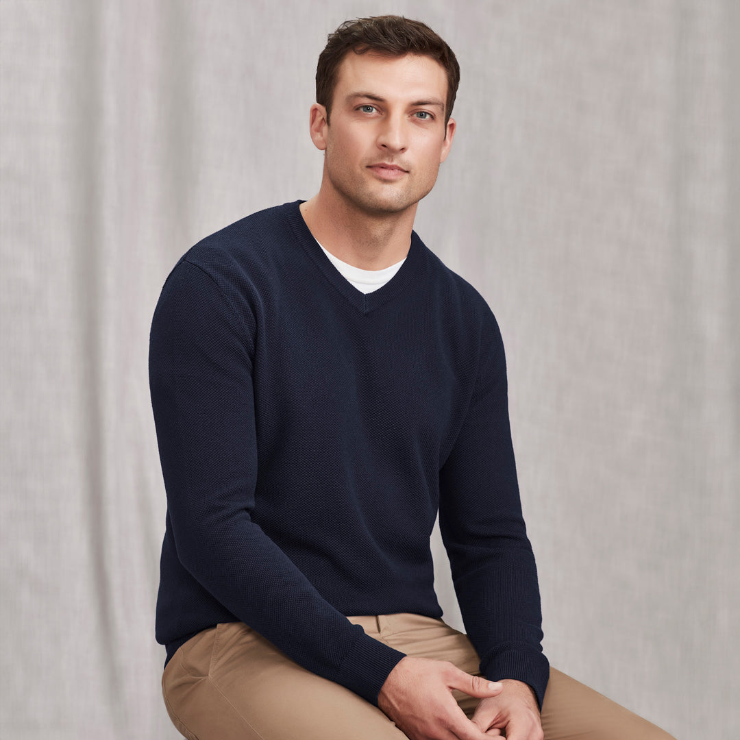 House of Uniforms The Osaka Pineapple Knit Jumper | Mens Biz Corporates