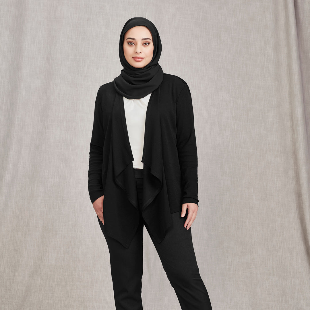 House of Uniforms The Sofia Waterfall Cardigan | Ladies Biz Corporates