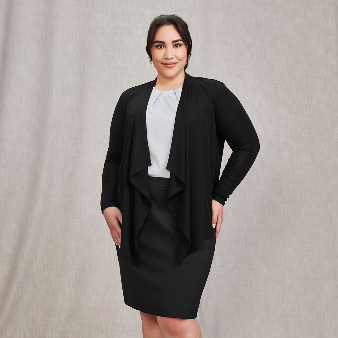 House of Uniforms The Sofia Waterfall Cardigan | Ladies Biz Corporates