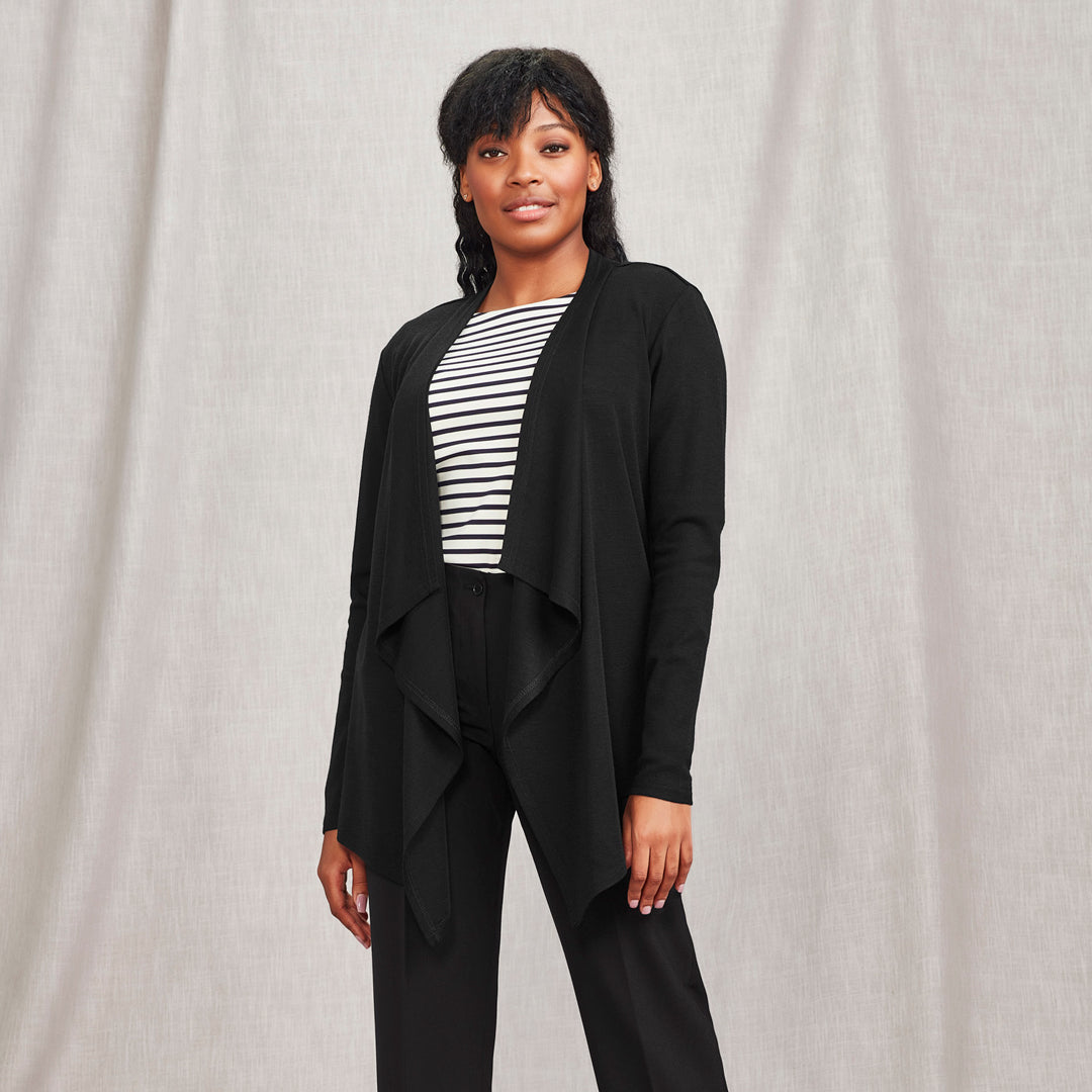 House of Uniforms The Sofia Waterfall Cardigan | Ladies Biz Corporates