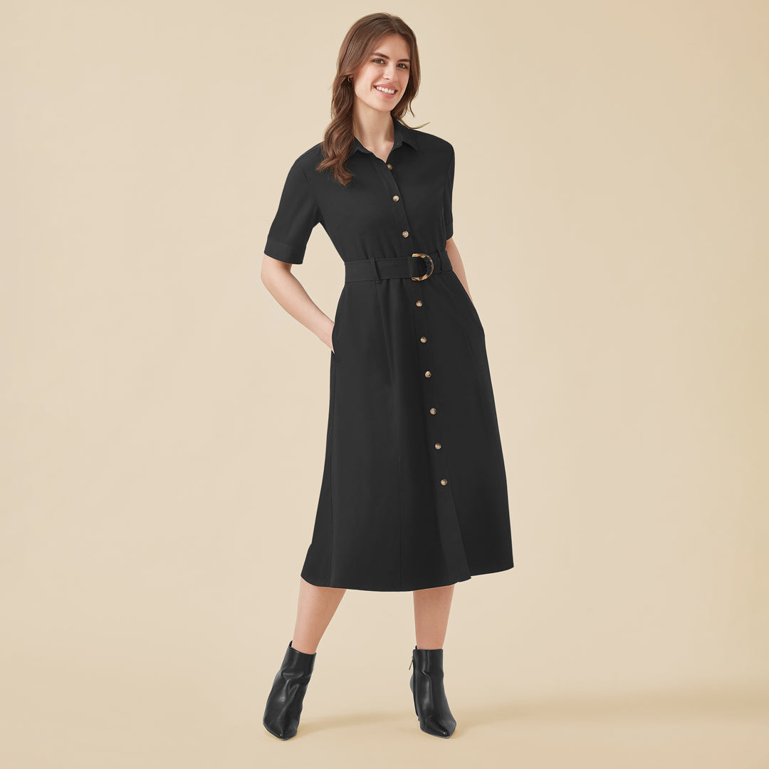 House of Uniforms The Adele Midi Dress Biz Corporates