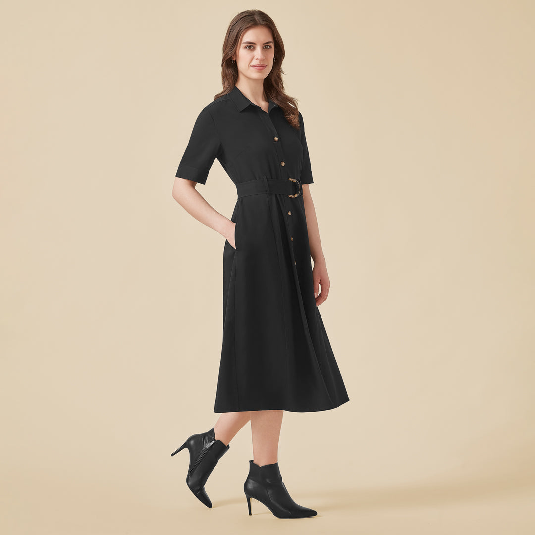 House of Uniforms The Adele Midi Dress Biz Corporates