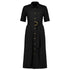 House of Uniforms The Adele Midi Dress Biz Corporates Black