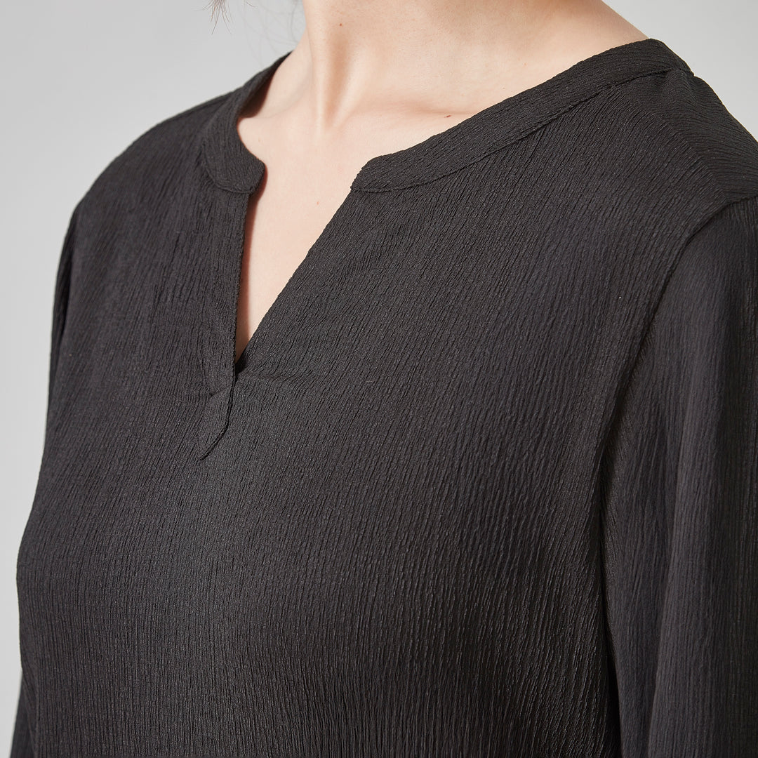 House of Uniforms The Ruche Tunic | Ladies | Long Sleeve Biz Corporates