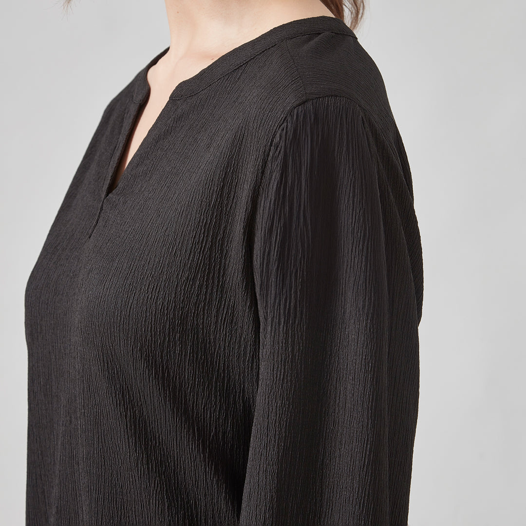 House of Uniforms The Ruche Tunic | Ladies | Long Sleeve Biz Corporates