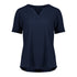 House of Uniforms The Ruche Tunic | Ladies | Short Sleeve Biz Corporates Navy