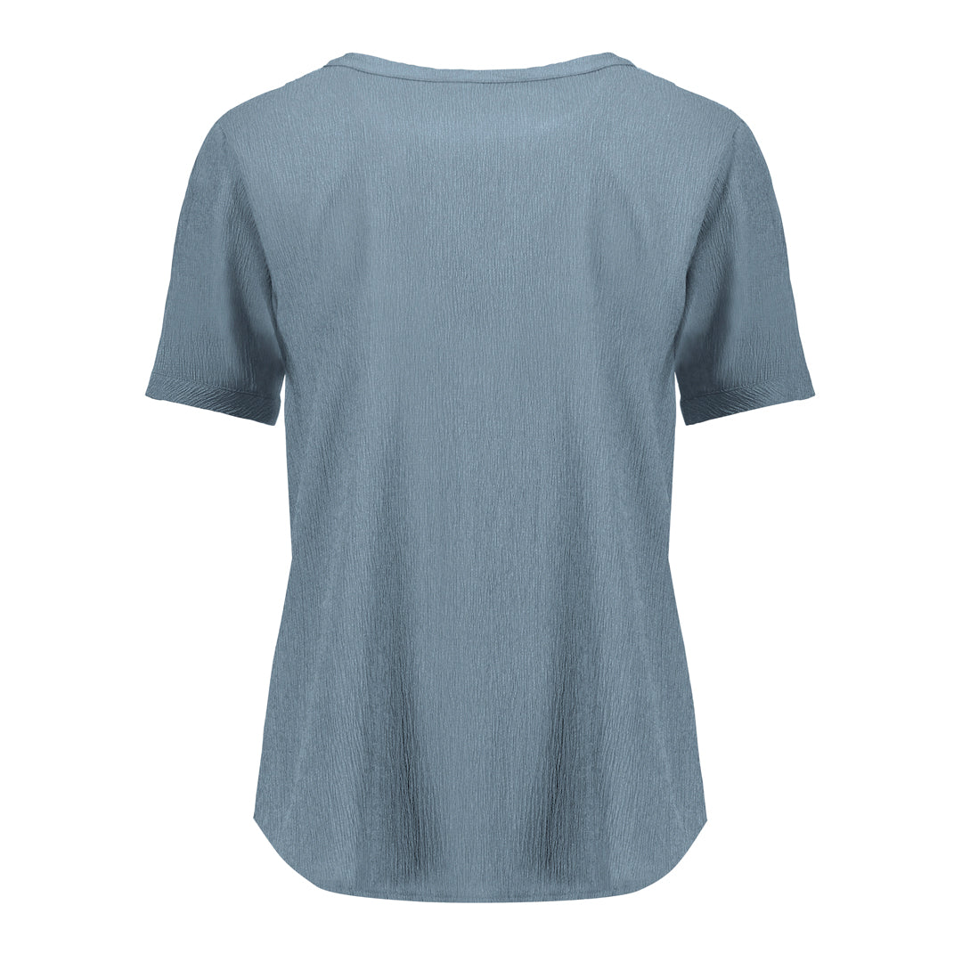 House of Uniforms The Ruche Tunic | Ladies | Short Sleeve Biz Corporates