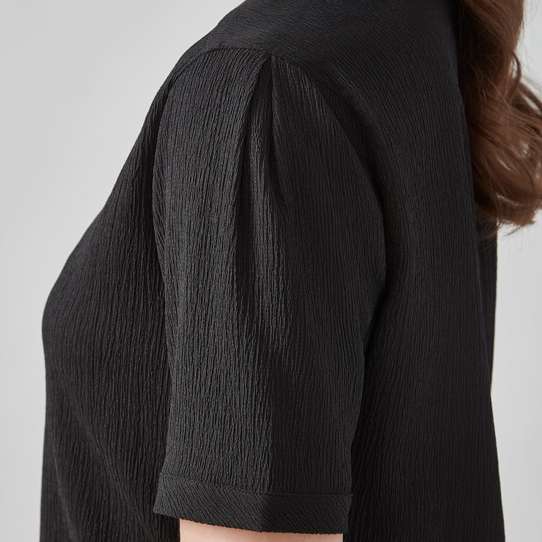 House of Uniforms The Ruche Tunic | Ladies | Short Sleeve Biz Corporates