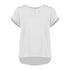 House of Uniforms The Evelyn Keyhole Top | Short Sleeve Biz Corporates Ivory