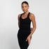 House of Uniforms The Caitlin Racer Tank | Ladies Active Basics Black