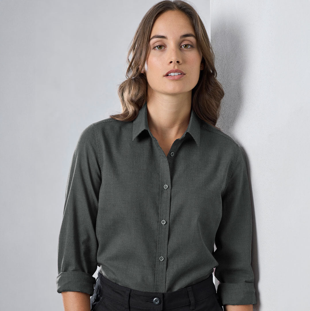 House of Uniforms Soul Shirt | Ladies | Long Sleeve Biz Collection