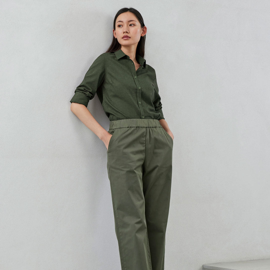 House of Uniforms Soul Shirt | Ladies | Long Sleeve Biz Collection