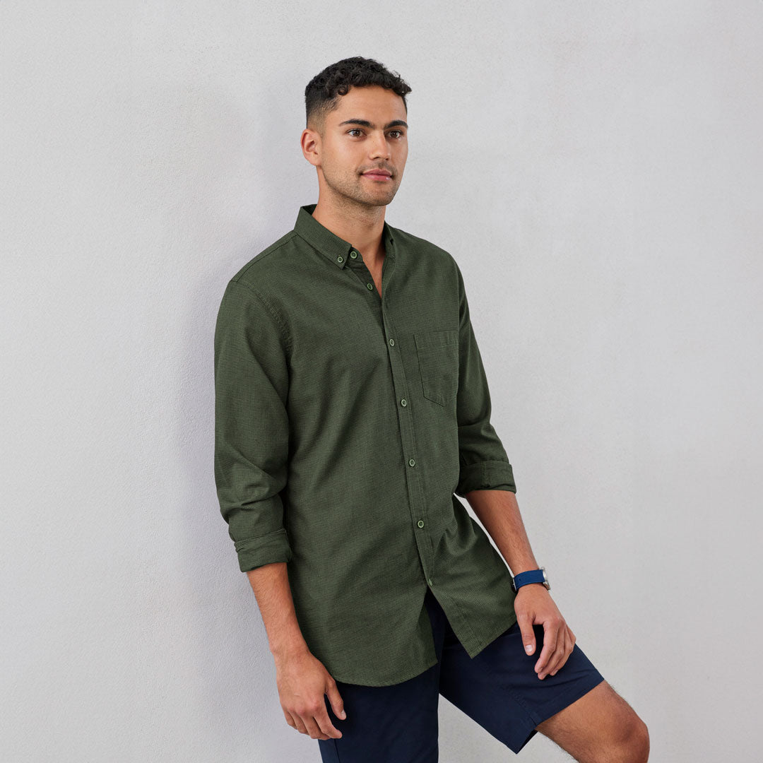 House of Uniforms The Soul Shirt | Mens | Long Sleeve Biz Collection