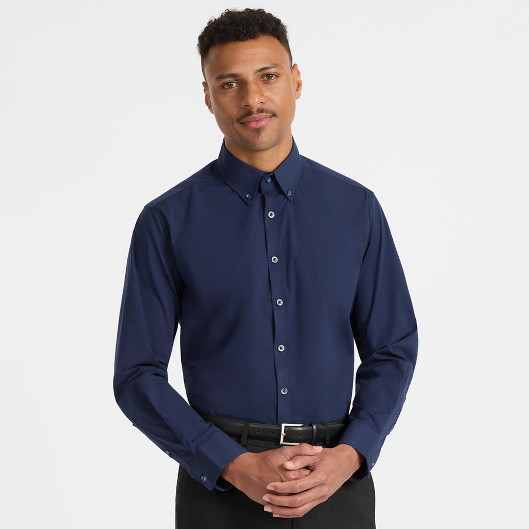 House of Uniforms The Baxter Shirt | Mens | Long Sleeve Identitee