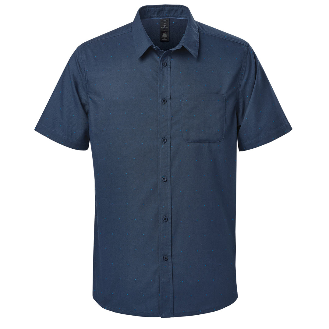 House of Uniforms The Molokai Shirt | Mens | Short Sleeve Stormtech Navy