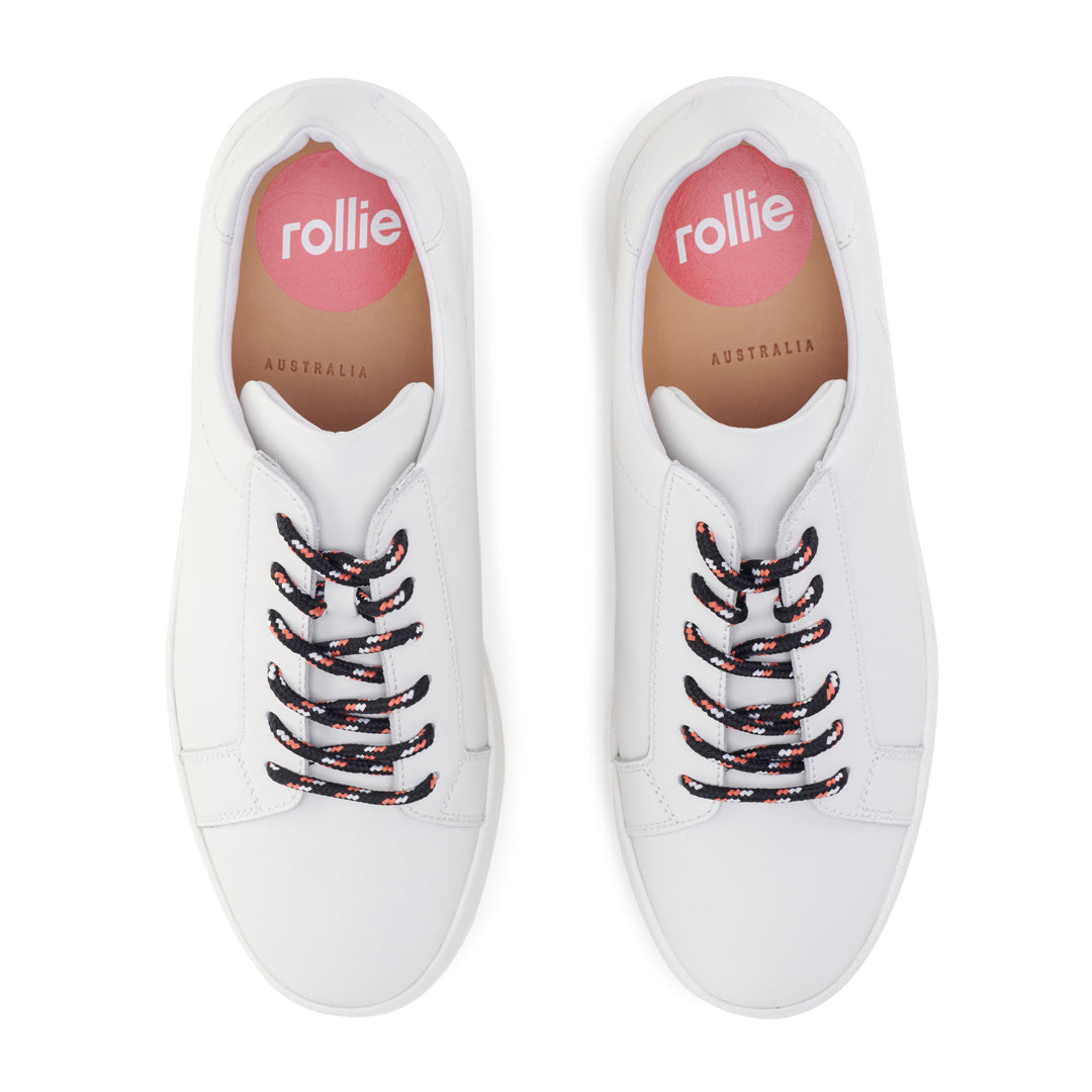 House of Uniforms The City Sneaker | Ladies Rollie White