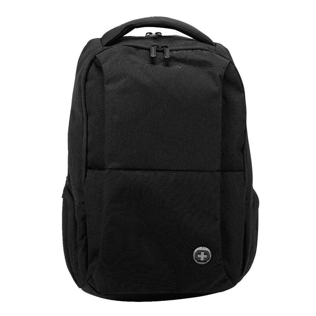House of Uniforms The Commander Backpack Swissdigital Black