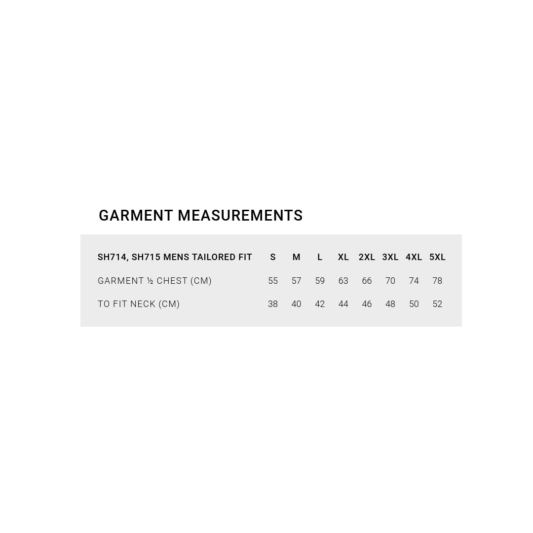 House of Uniforms The Metro Shirt | Mens | Long Sleeve Biz Collection