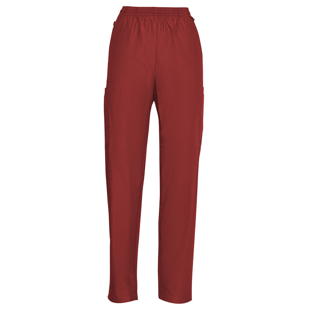 House of Uniforms The Daniel Scrub Pant | Adults Scrubness Cranberry