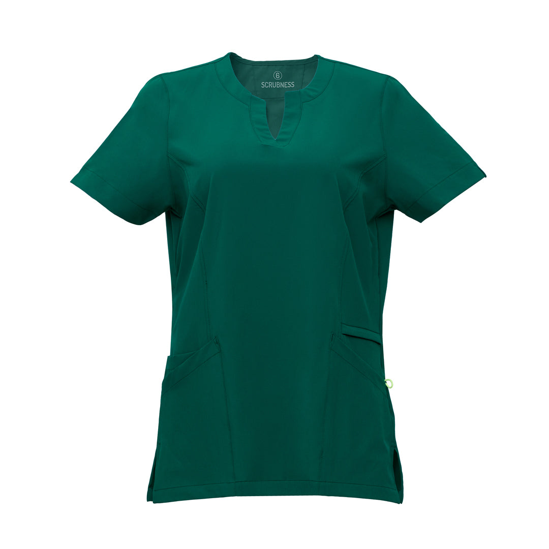 House of Uniforms The Ellen Scrub Top | Ladies Scrubness Dollar Bill