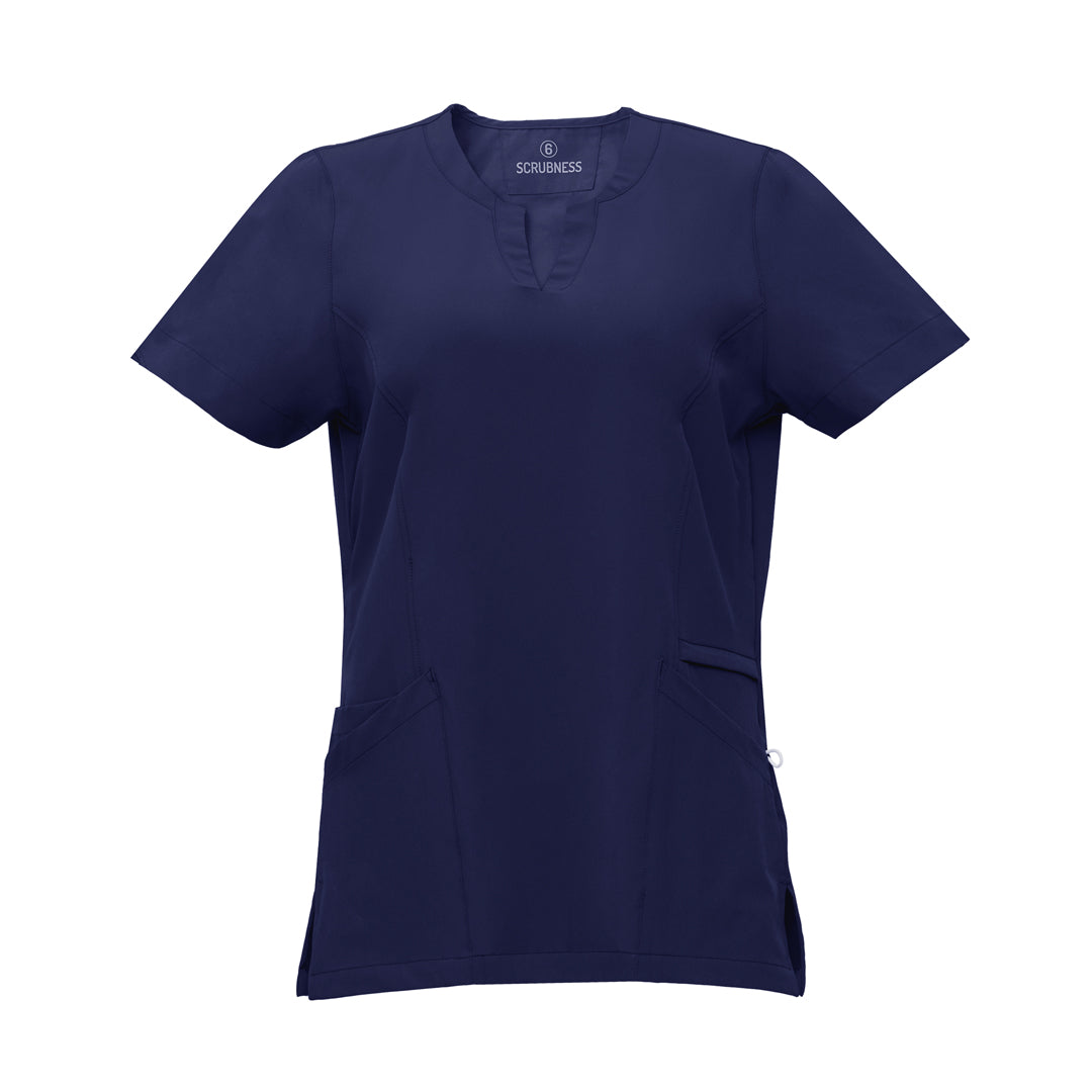 House of Uniforms The Ellen Scrub Top | Ladies Scrubness Lazuli
