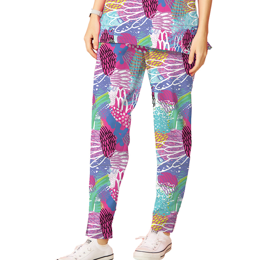 House of Uniforms The Scrubness Printed Scrub Pant | Adults Scrubness