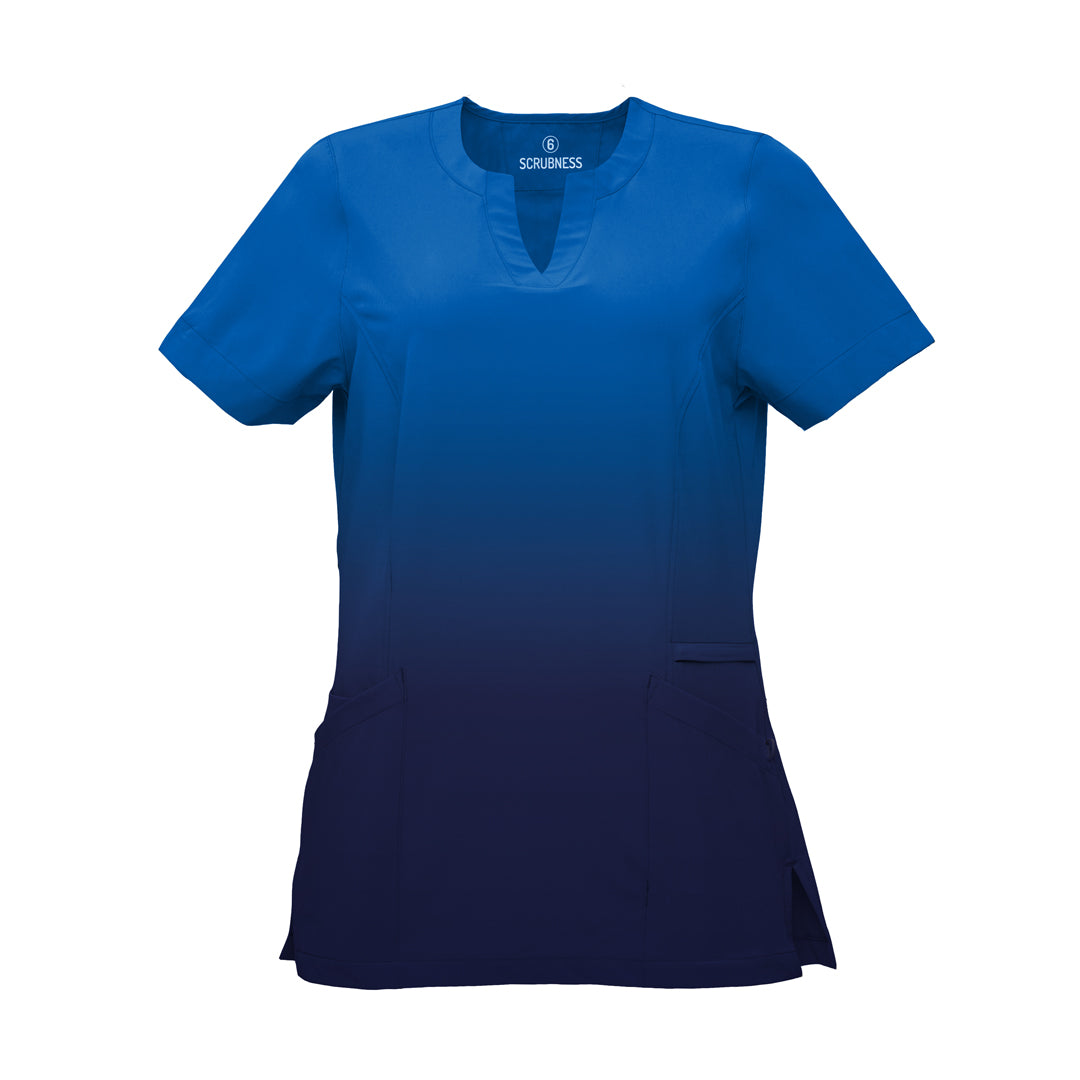 House of Uniforms The Ombre Scrub Top | Ladies Scrubness 