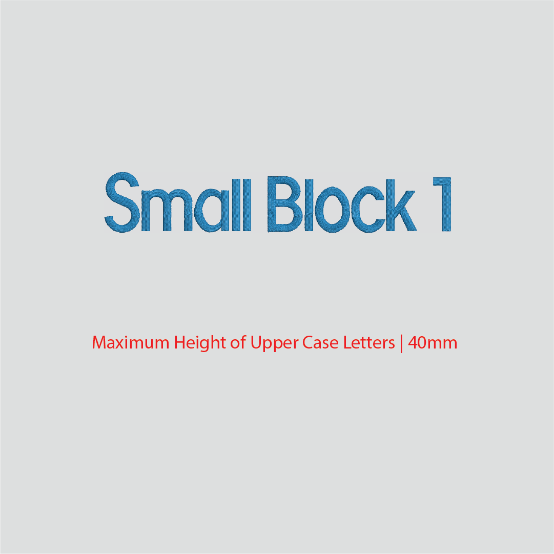 House of Uniforms Embroidery | Personal Names | Medium House of Uniforms