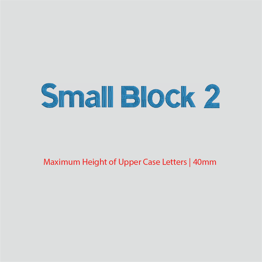 House of Uniforms Embroidery | Personal Names | Medium House of Uniforms