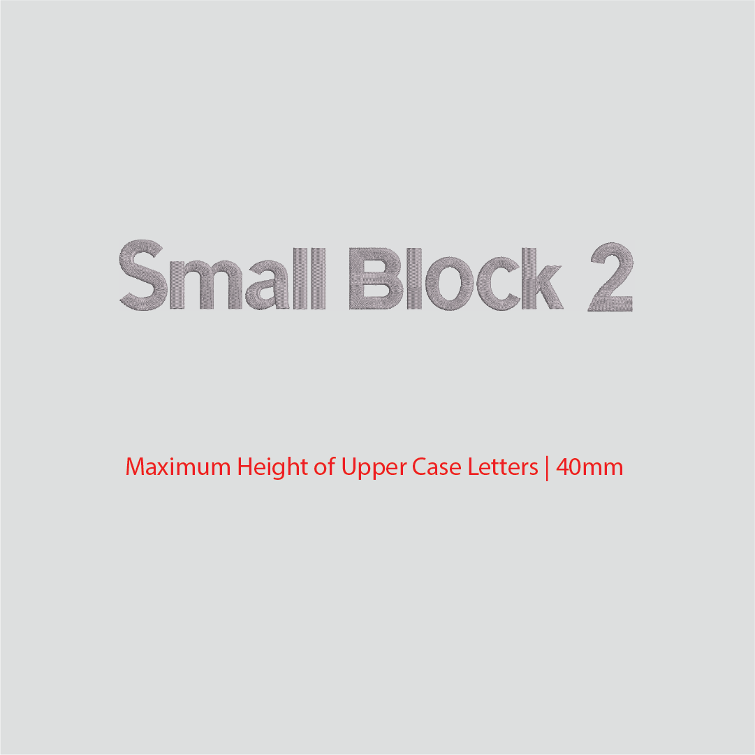 House of Uniforms Embroidery | Personal Names | Medium House of Uniforms