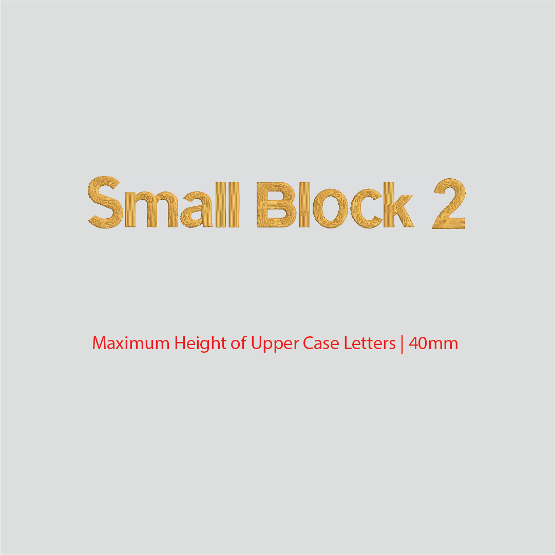 House of Uniforms Embroidery | Personal Names | Medium House of Uniforms