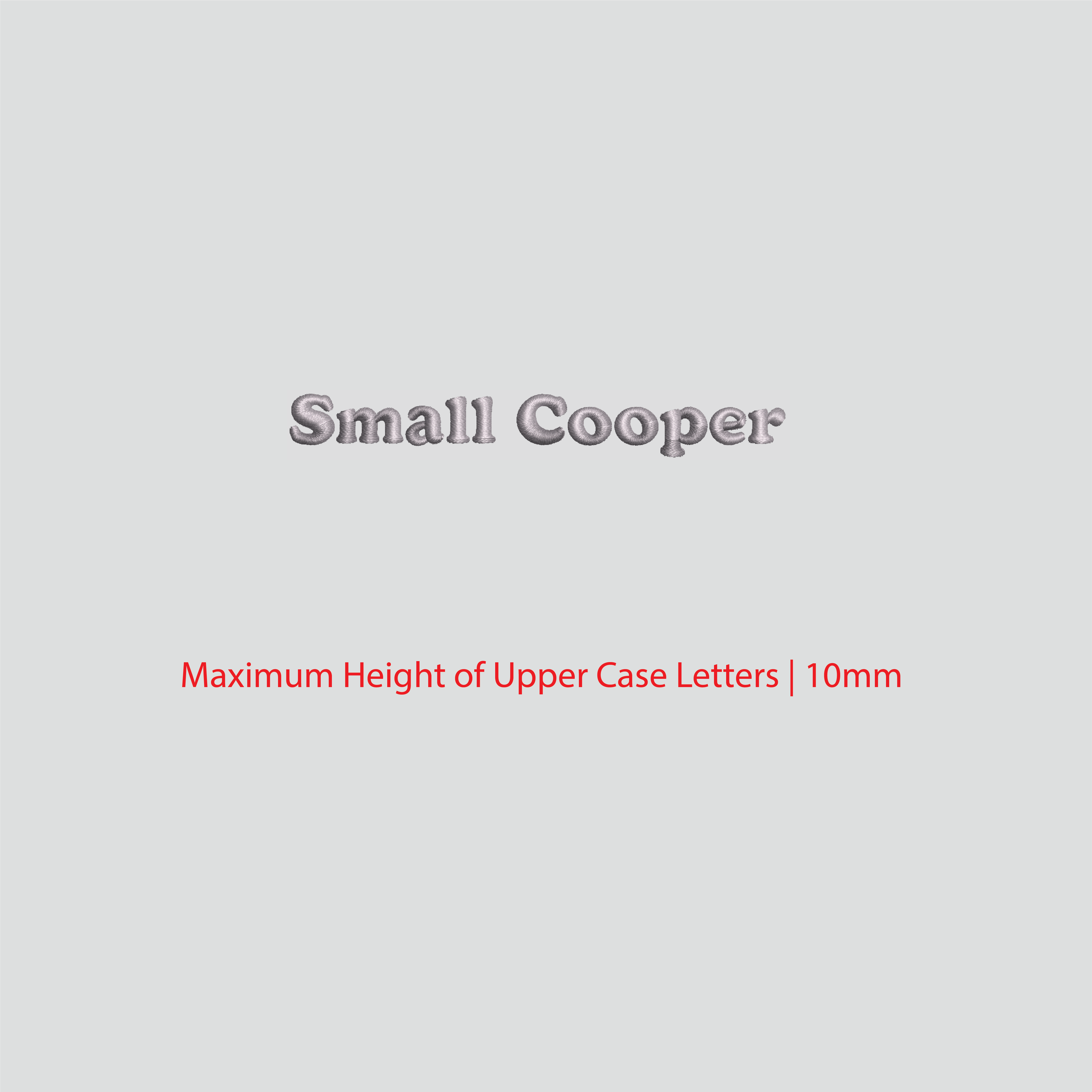 House of Uniforms Embroidery | Personal Names | Small House of Uniforms