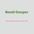 House of Uniforms Embroidery | Personal Names | Medium House of Uniforms SM Cooper