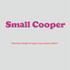 House of Uniforms Embroidery | Personal Names | Large House of Uniforms SM Cooper