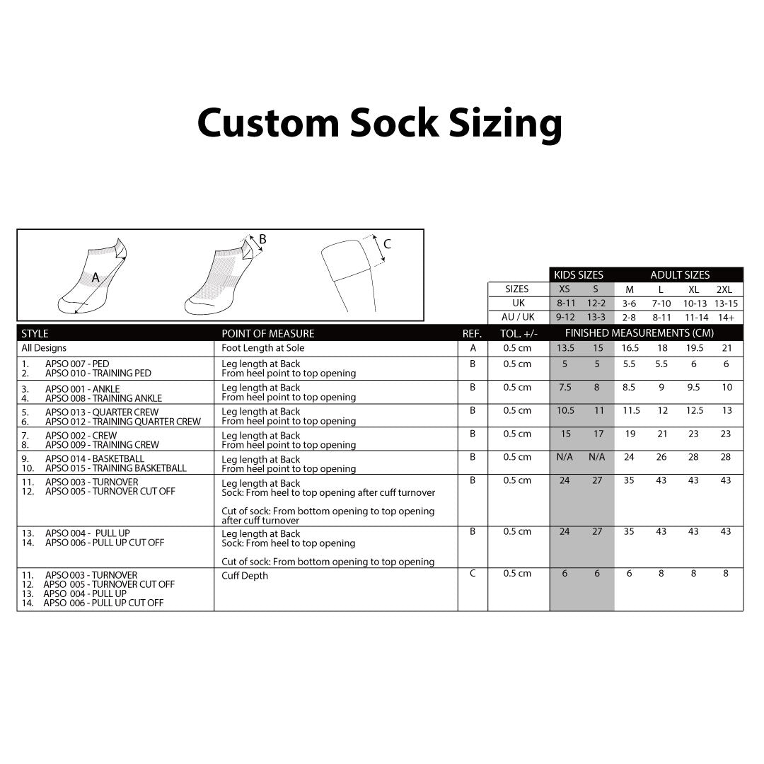 House of Uniforms Custom Socks | Unisex House of Uniforms