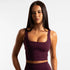 House of Uniforms The Square Neck Tank | Ladies Active Basics Plum
