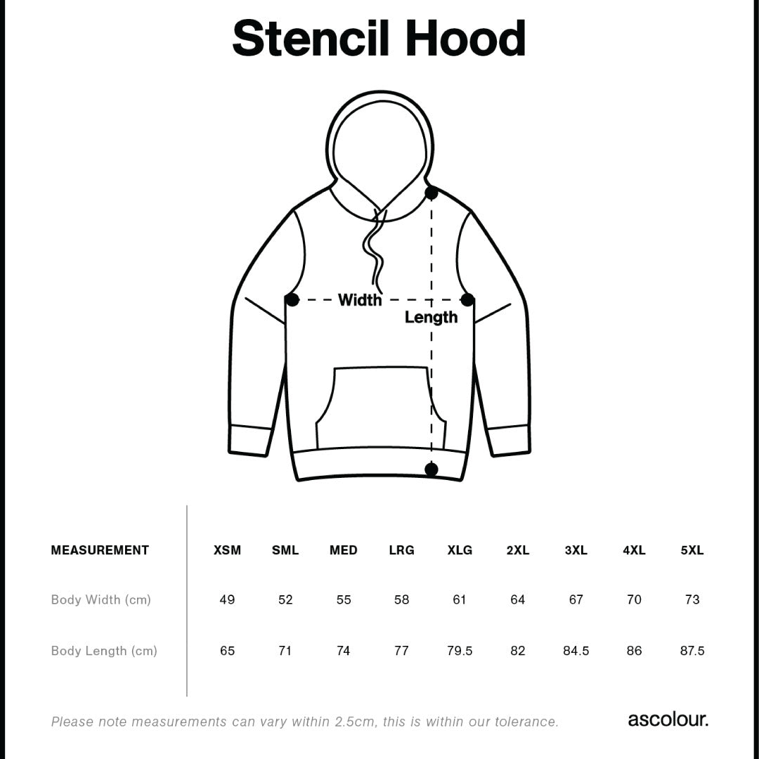 House of Uniforms The Stencil Hood | Adults | Pullover AS Colour