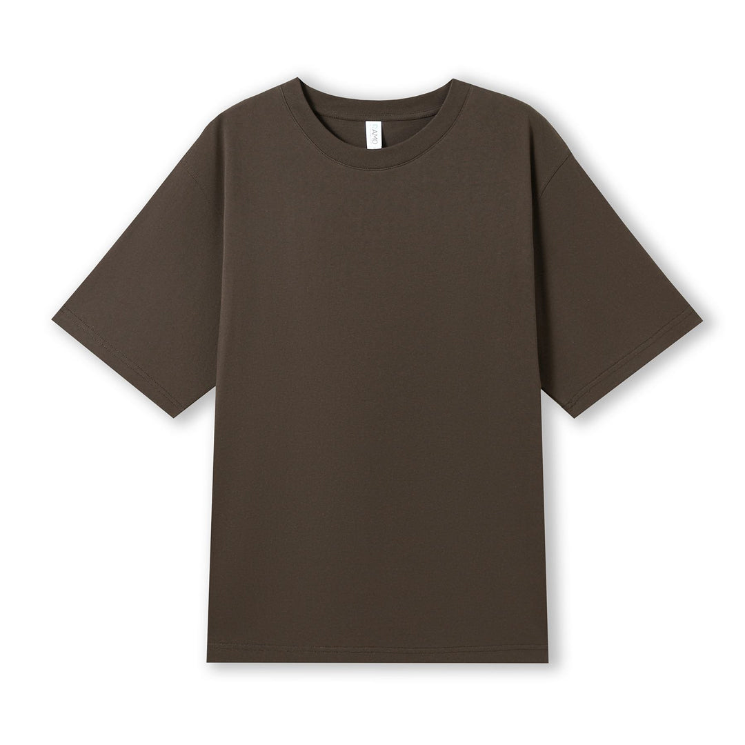 House of Uniforms The Oversized Easy Fit Tee | Adults Ramo Brown
